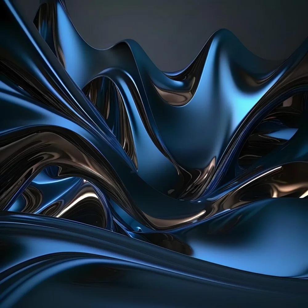Abstract connected forms representing human capability
